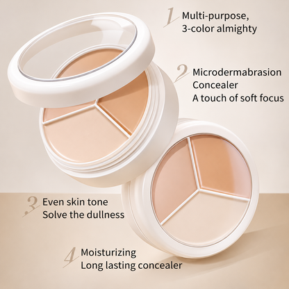 3-color Concealer Cream🌸