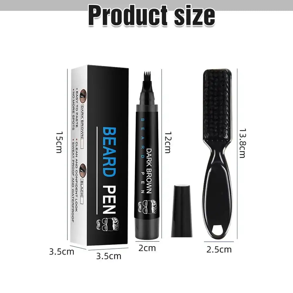 💫Limited Time | BUY 1 GET 1🎉Waterproof Beard Filling Pen