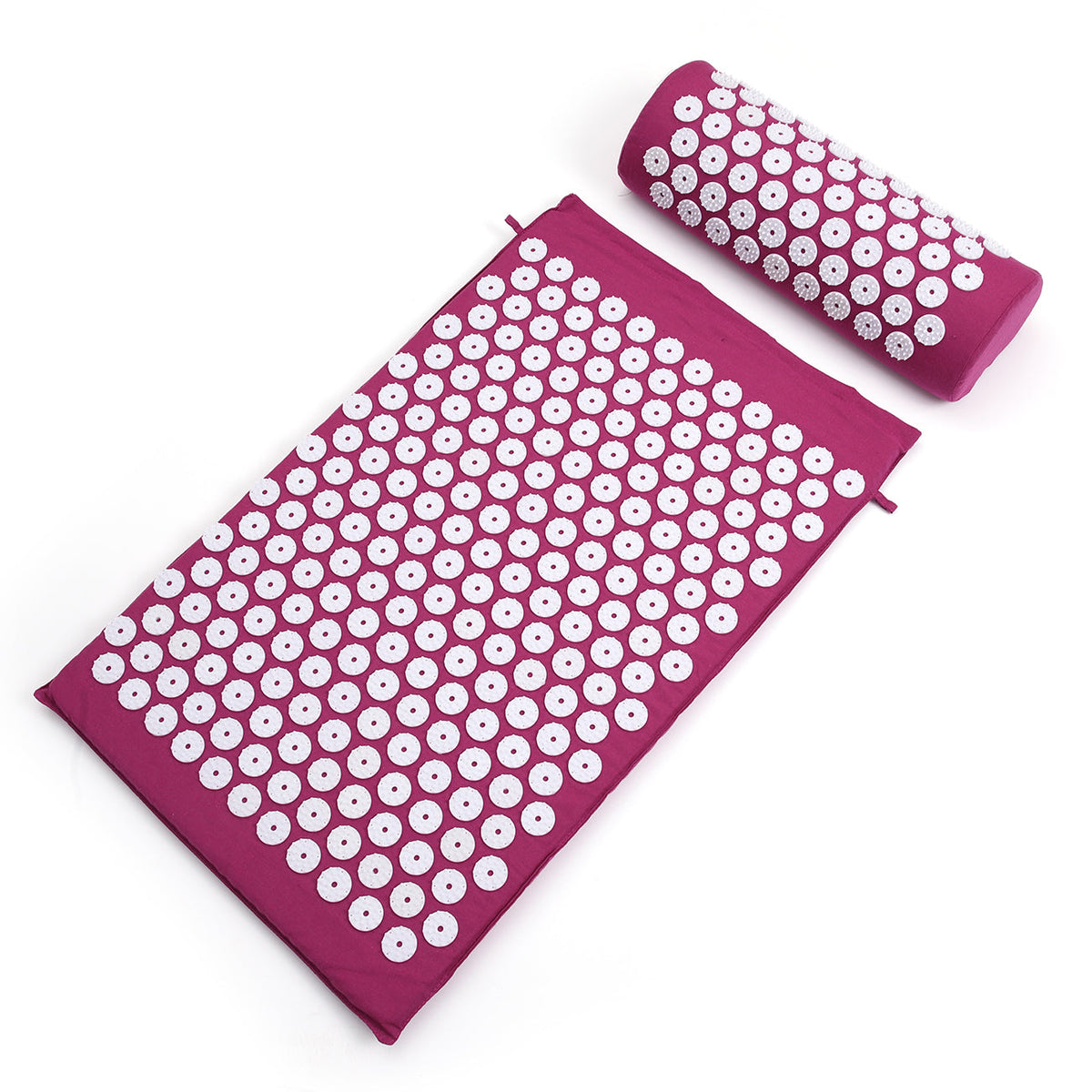 Acupuncture mat and pillow set carrying bag