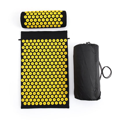 Acupuncture mat and pillow set carrying bag