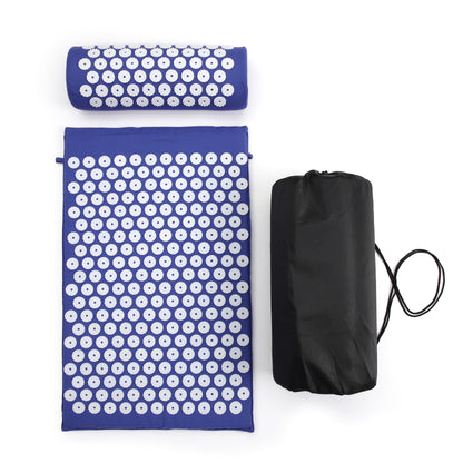 Acupuncture mat and pillow set carrying bag